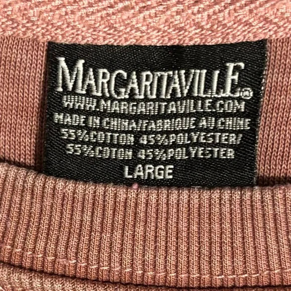 Vintage Sweatshirt Jimmy Buffet Wastin Away In Margaritaville Size Large - Picture 8 of 9